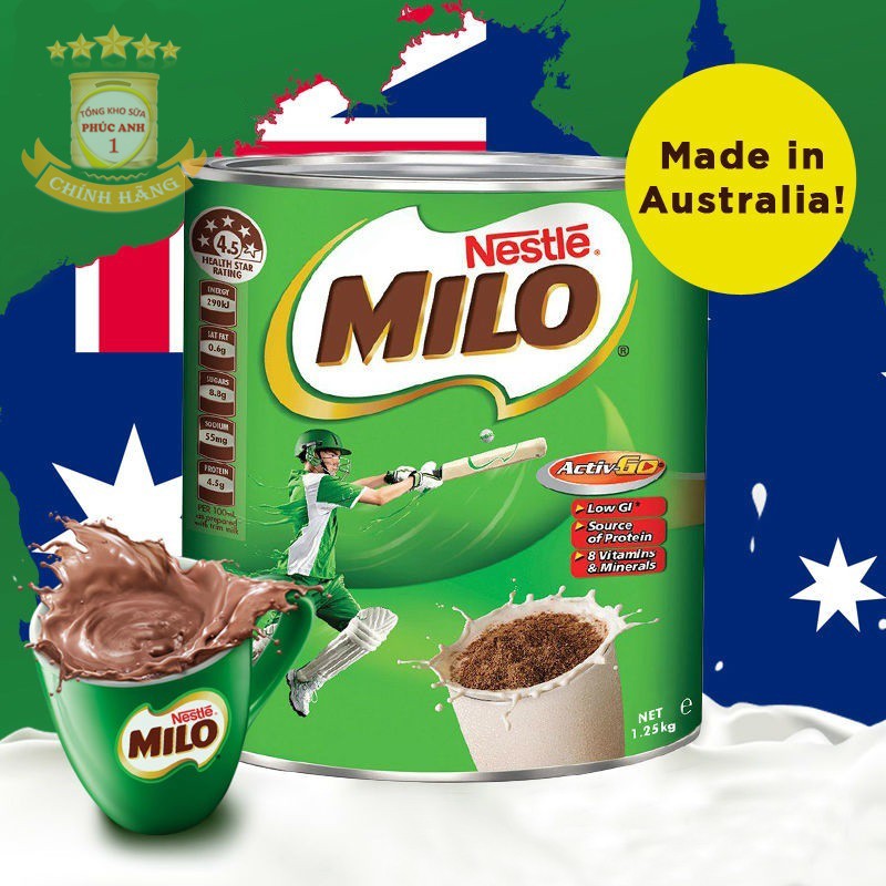 [CHÍNH HÃNG] Sữa MILO ÚC 1Kg