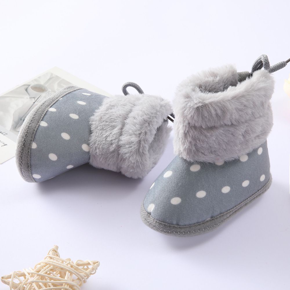 Giày bốt cổ cao đế mềm chống trượt cho bé trai và bé gái MIHAN1