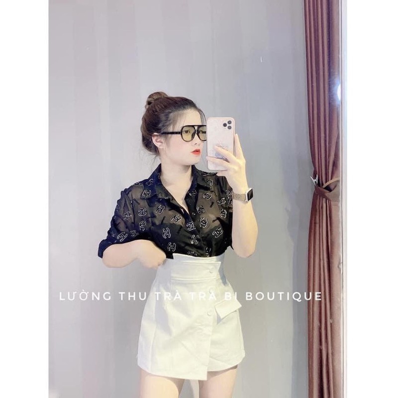 Quần giả váy kaki mềm❌ Chân váy cạp cao (kèm ảnh thật)