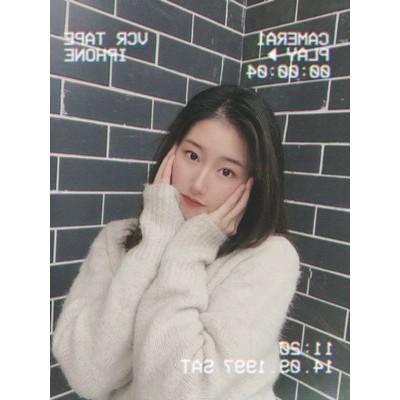 Mohair màu hồng cao cổ áo len phụ nữ mùa thu / mùa đông 2020