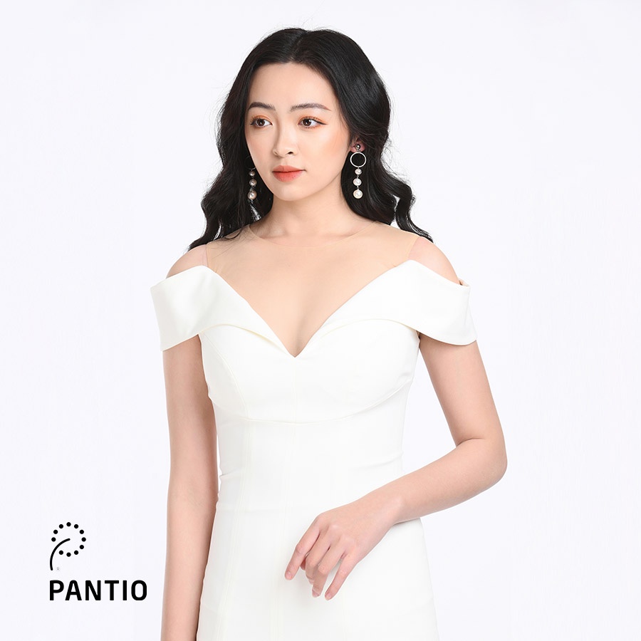 FDH5234 - Đầm dạ hội trễ vai dáng ôm nhẹ thời trang - PANTIO