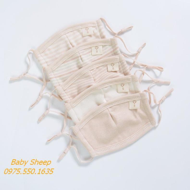 (HÀNG CAO CẤP) Khẩu trang cho bé ORGANIC 100% COTTON HỮU CƠ TỰ NHIÊN  HỌA TIẾT DỄ THƯƠNG CHO BÉ 0-7 TUỔI | BigBuy360 - bigbuy360.vn