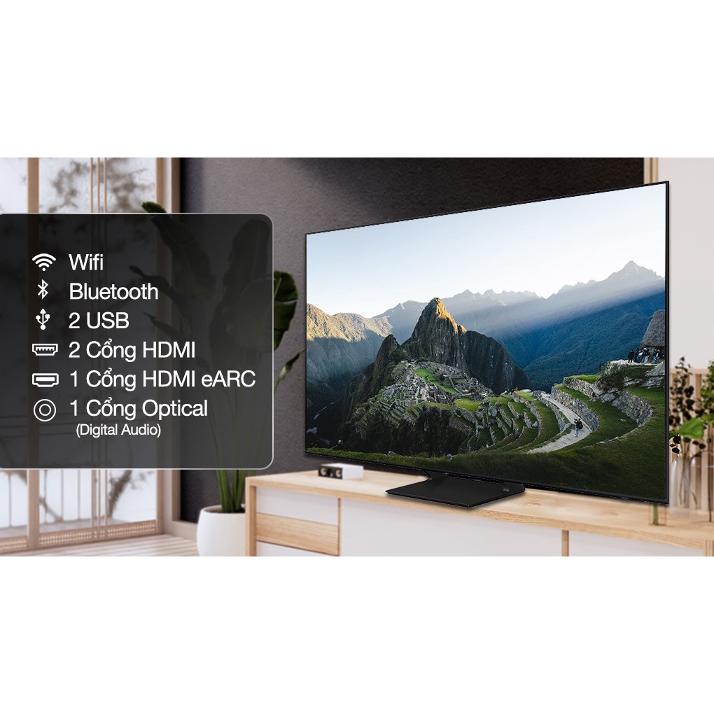 Smart Tivi QLED 4K Samsung Q63B 43/ 50/ 55/ 65 Inch - Hàng Chính Hãng