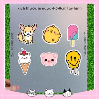 [Sticker ủi nhiệt ] Hình ủi các sticker đáng yêu chọn lọc post 5