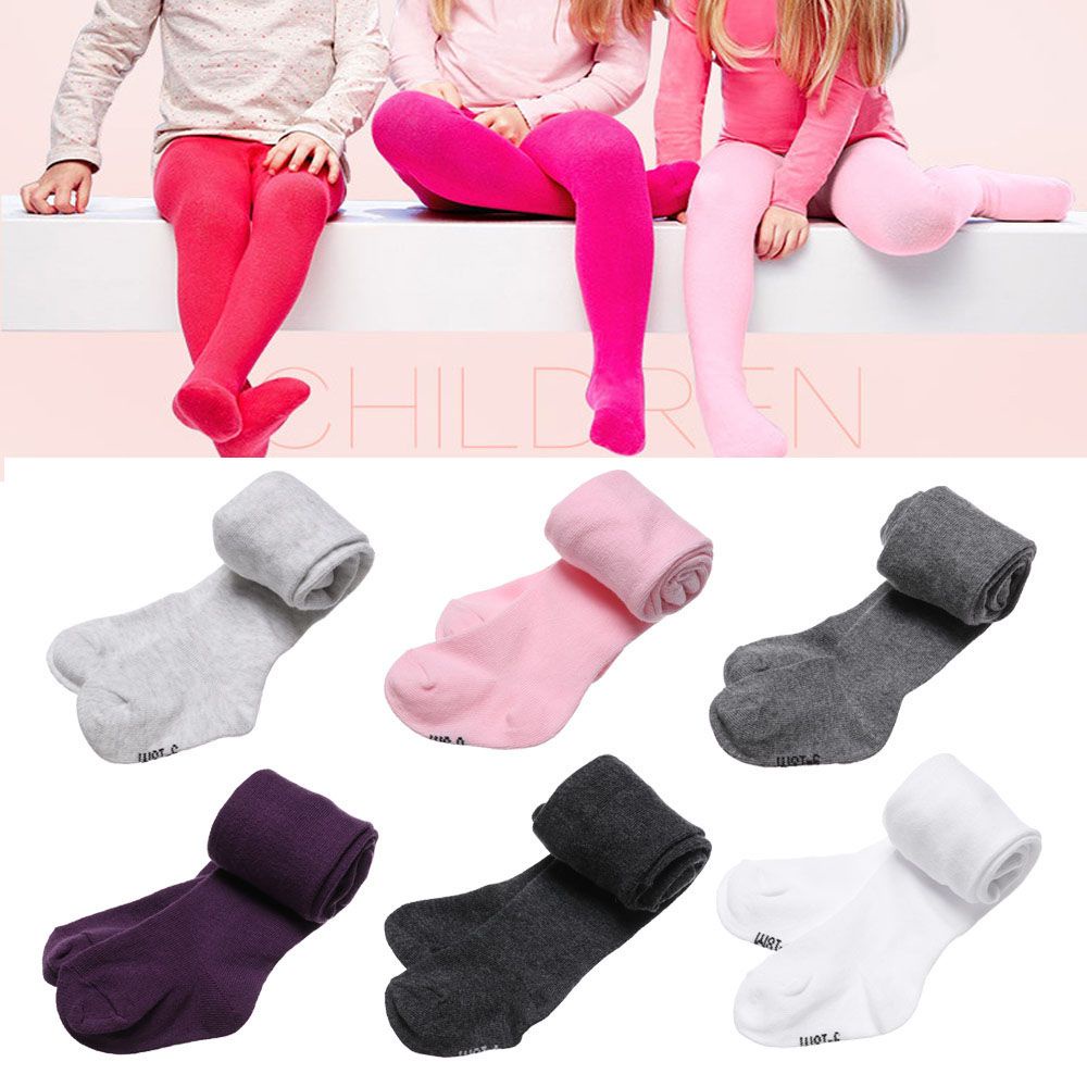 1 quần tất cotton giữ ấm màu sắc kẹo ngọt cho bé từ 0-2 tuổi