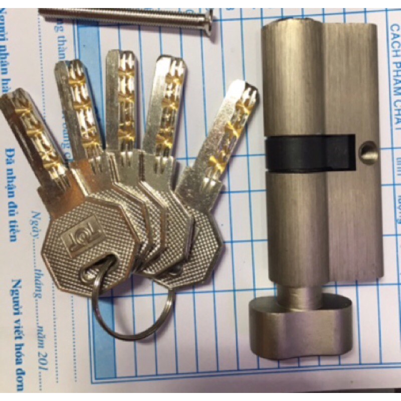 Ruột khoá USLOCK đồng thau loại 1 đầu chìa ( 9cm )