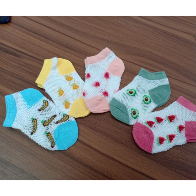 Sét 5 tất lưới cho bé