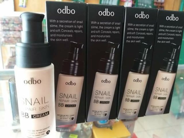 ☘  Kem nền BB cream ODBO snail repair skin thái lan  ☘vanlu.shop☘ | BigBuy360 - bigbuy360.vn