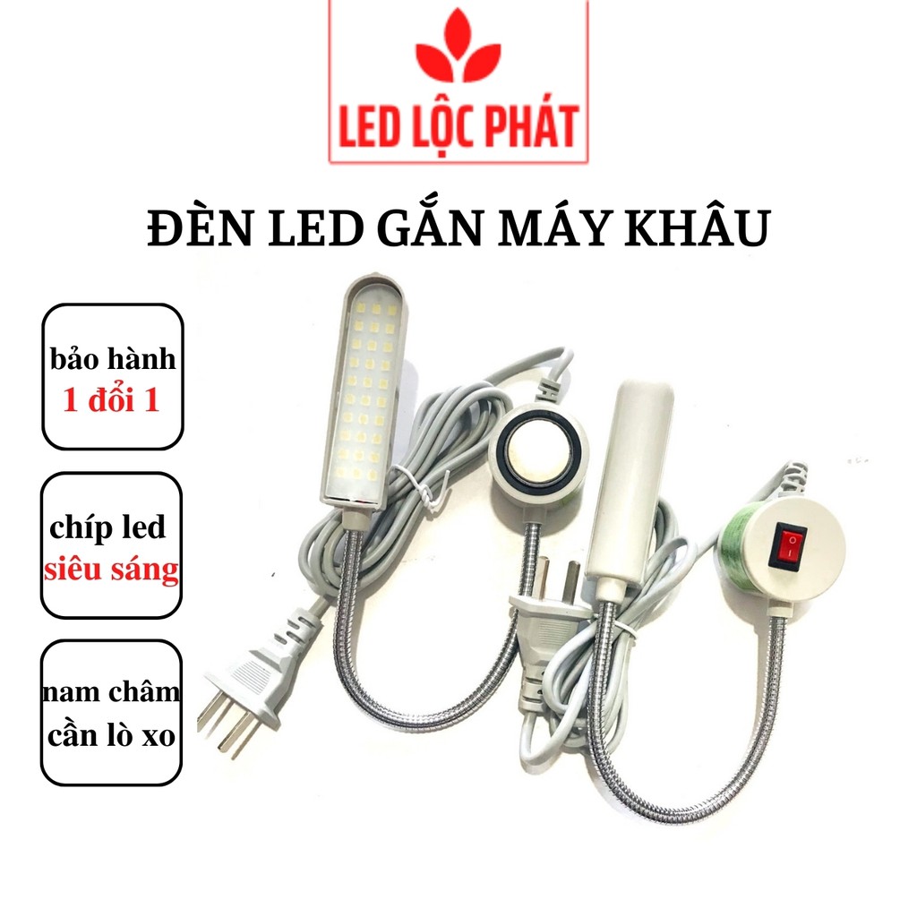 Đèn led máy may 20 bóng 30 bóng, đèn gắn máy khâu may
