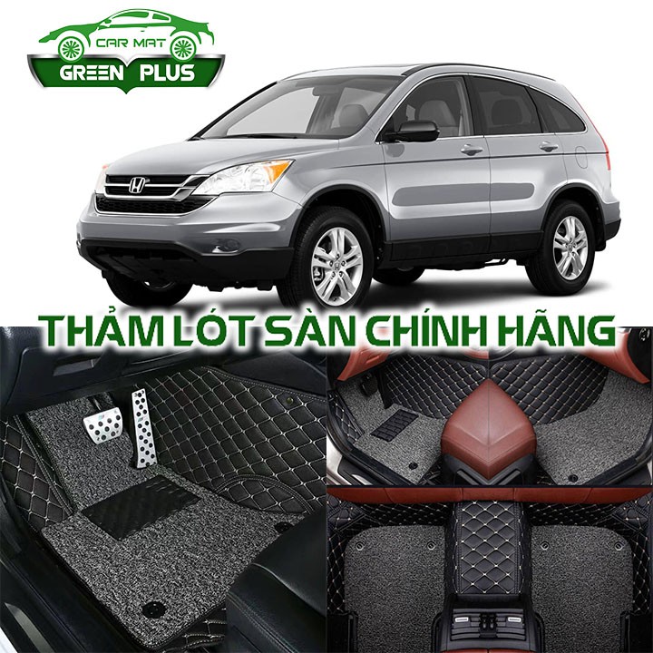 Thảm lót sàn ô tô 6D / Honda CRV / 2012-2017 /chống nước, không mùi, phủ kín 90% sàn xe