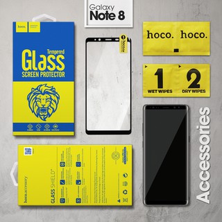 Cường lực Galaxy Note 8 hiệu Hoco.tw Full viền màu