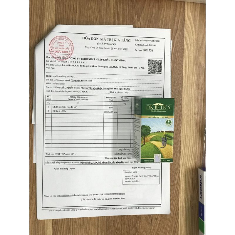 Viên tiểu đường Dk Betics