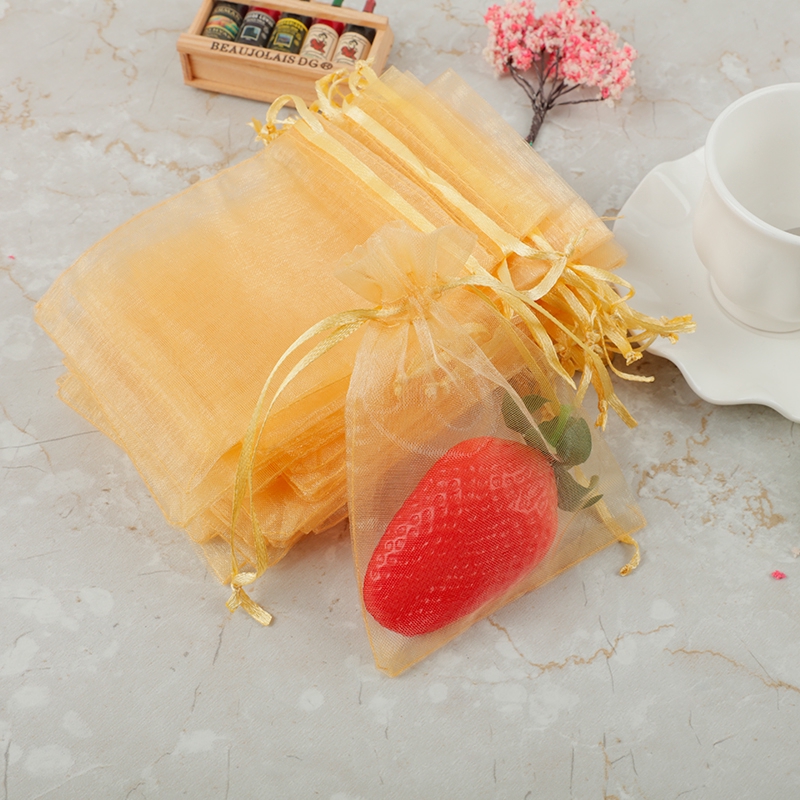 Set 25 túi dây rút đựng quà 5x7cm đa năng tiện dụng