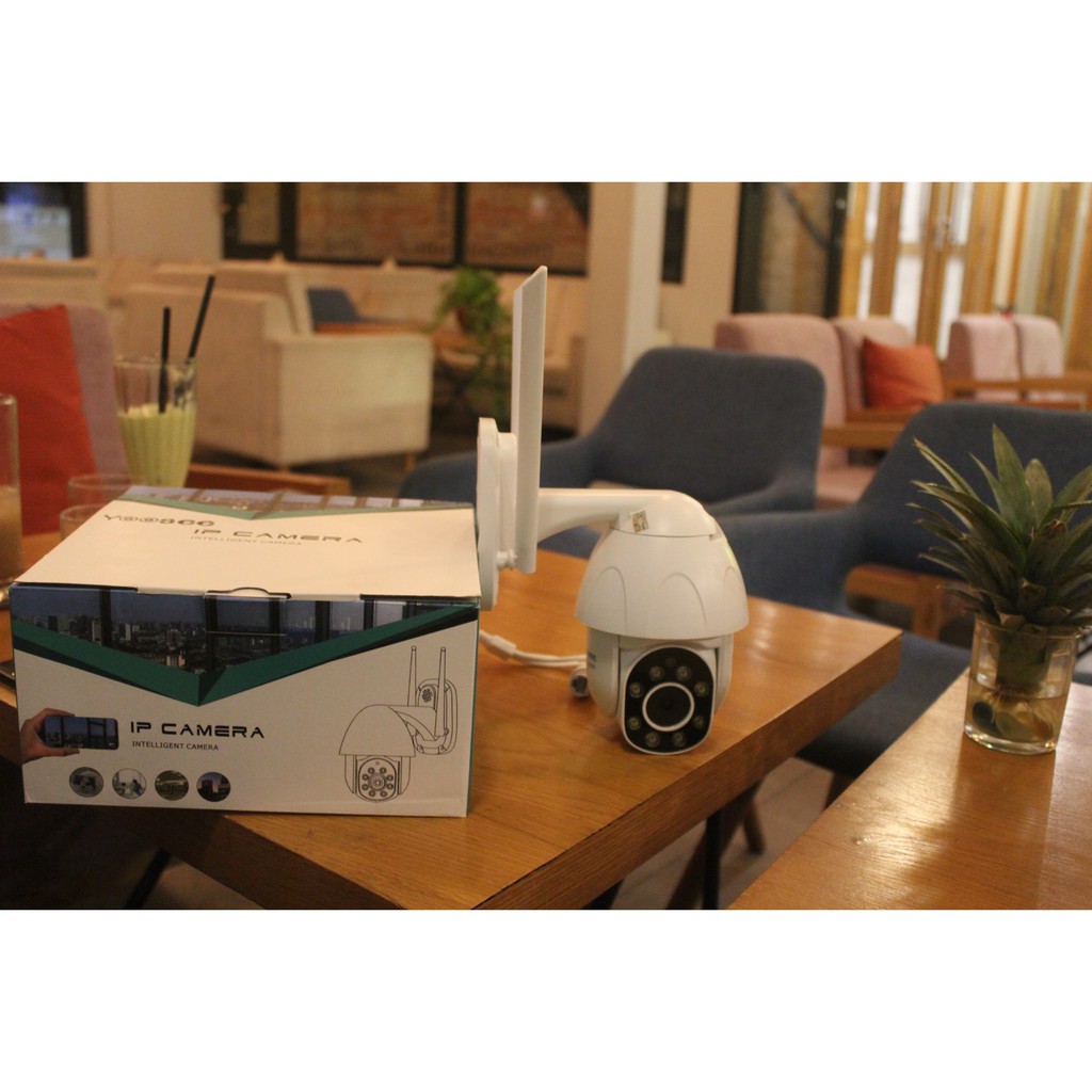 CAMERA NGOÀI TRỜI XOAY 360 ĐỘ WIFI HỖ TRỢ 4 ĐÈN LED 4 ĐÈN HỒNG NGOẠI (BẢO HÀNH 12 THÁNG) | BigBuy360 - bigbuy360.vn