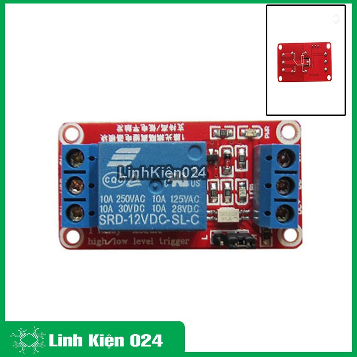 Module Relay 12VDC 1 Kênh H/L
