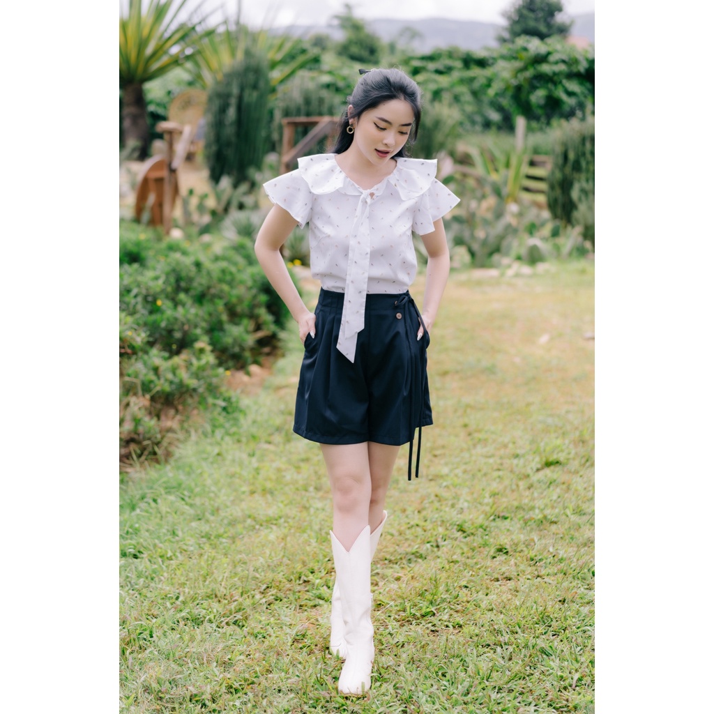 MINX - Áo Fleur Bow Blouse