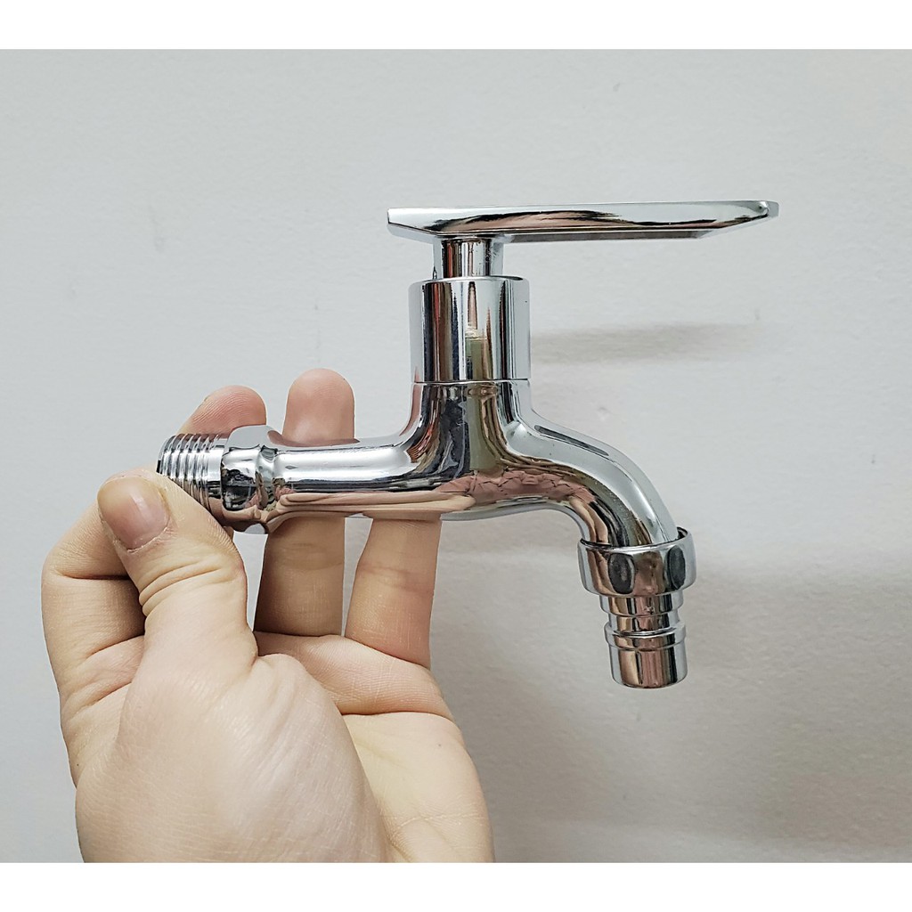 [ MỚI 2021] Vòi hồ có mỏ dài,vòi nước đồng thau xi bóng WaterA.