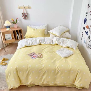 Set chăn ga 4 món- tim nhiều màu