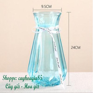 Bình Cắm Hoa Thủy Tinh Thắt Nơ_LG02