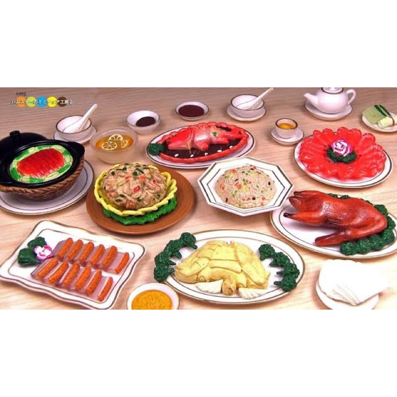 Đồ chơi mô hình Orcara rement món ăn -chính hãng