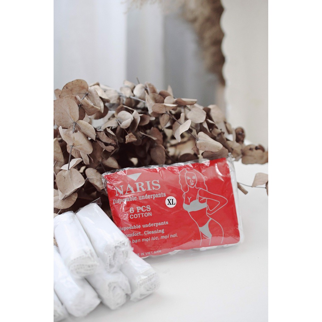 Set Quần Lót Giấy Vải Cotton