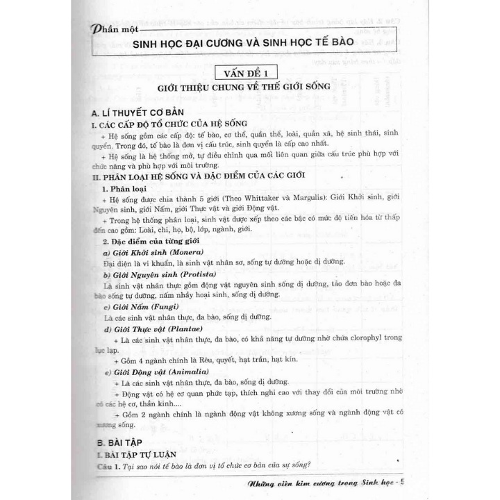 Sách - Những Viên Kim Cương Trong Sinh Học (Phiên Bản Mới Nhất)