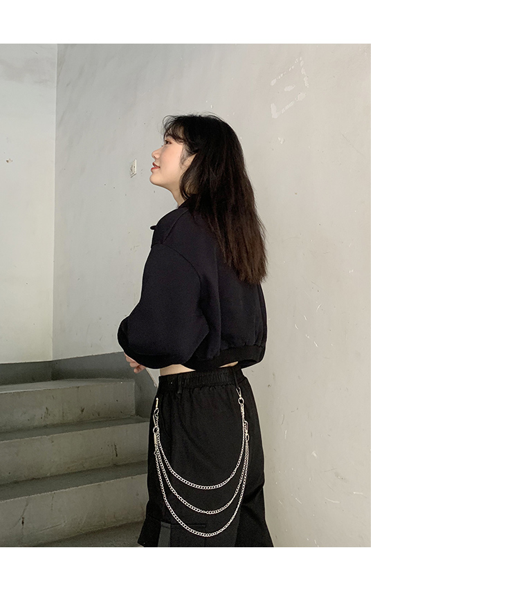 Dây Xích Kim Loại Trang Trí Quần Jean 2301 Phong Cách Hiphop Thời Trang