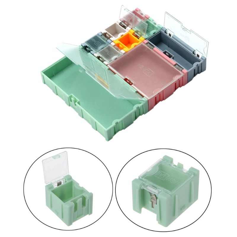 Set 9 Hộp Đựng Linh Kiện Điện Tử SMD SMT IC
