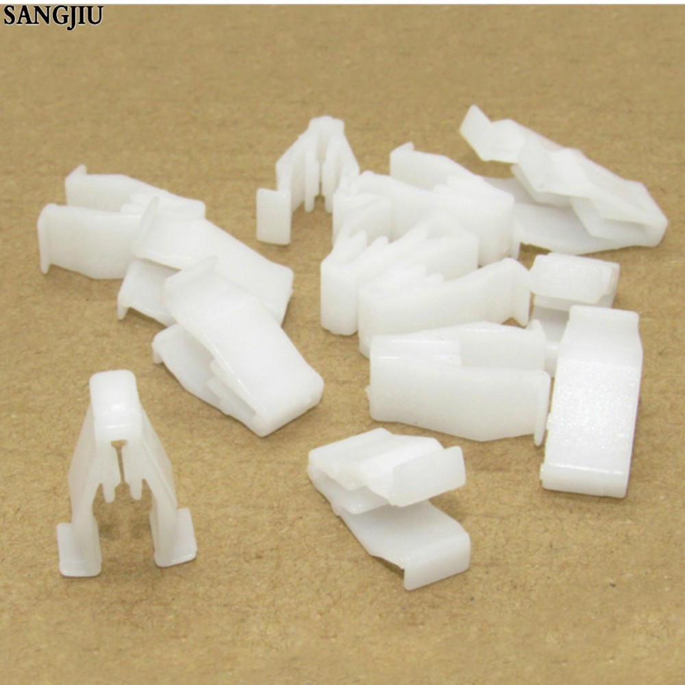 50 cái kẹp cho Honda Civic City FIT Odyssey Accord CRV Bảng điều khiển trung tâm bảng điều khiển điều hướng thiết bị khóa kẹp