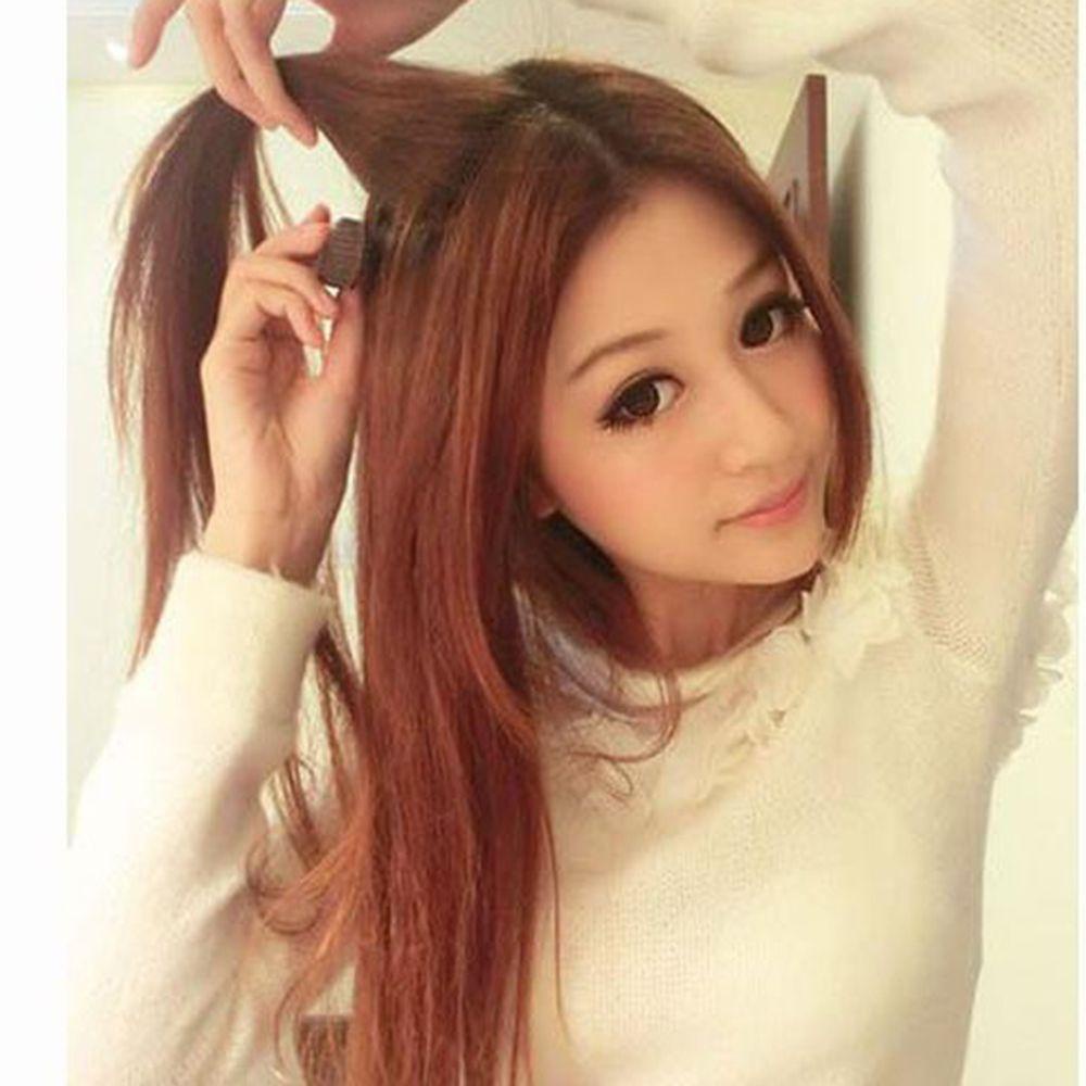 Set 2 Kẹp Tóc Màu Đen / Cà Phê Tiện Dụng