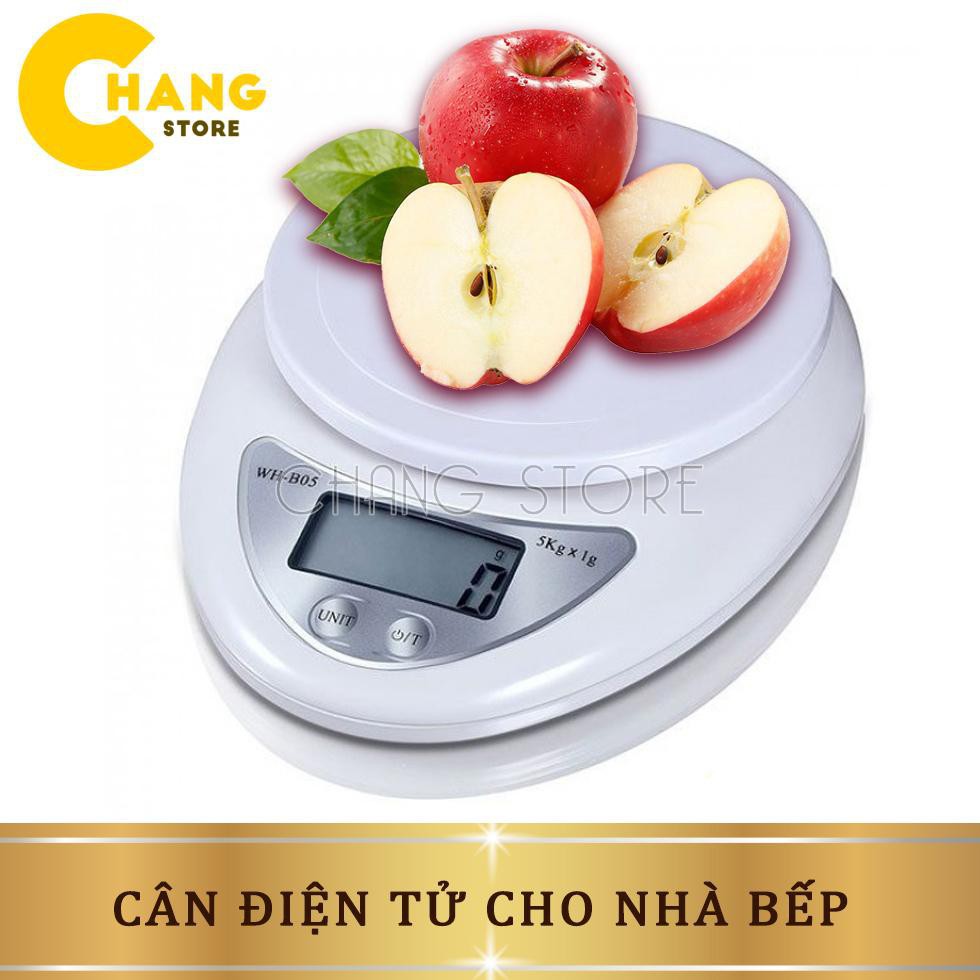 Cân điện tử thực phẩm nhà bếp𝑺𝑰𝑬̂𝑼 𝑪𝑯𝑰́𝑵𝑯 𝑿𝑨́𝑪 Electronic Kitchen Scale 5kg cân nhà bếp cao cấp cân thực phẩm