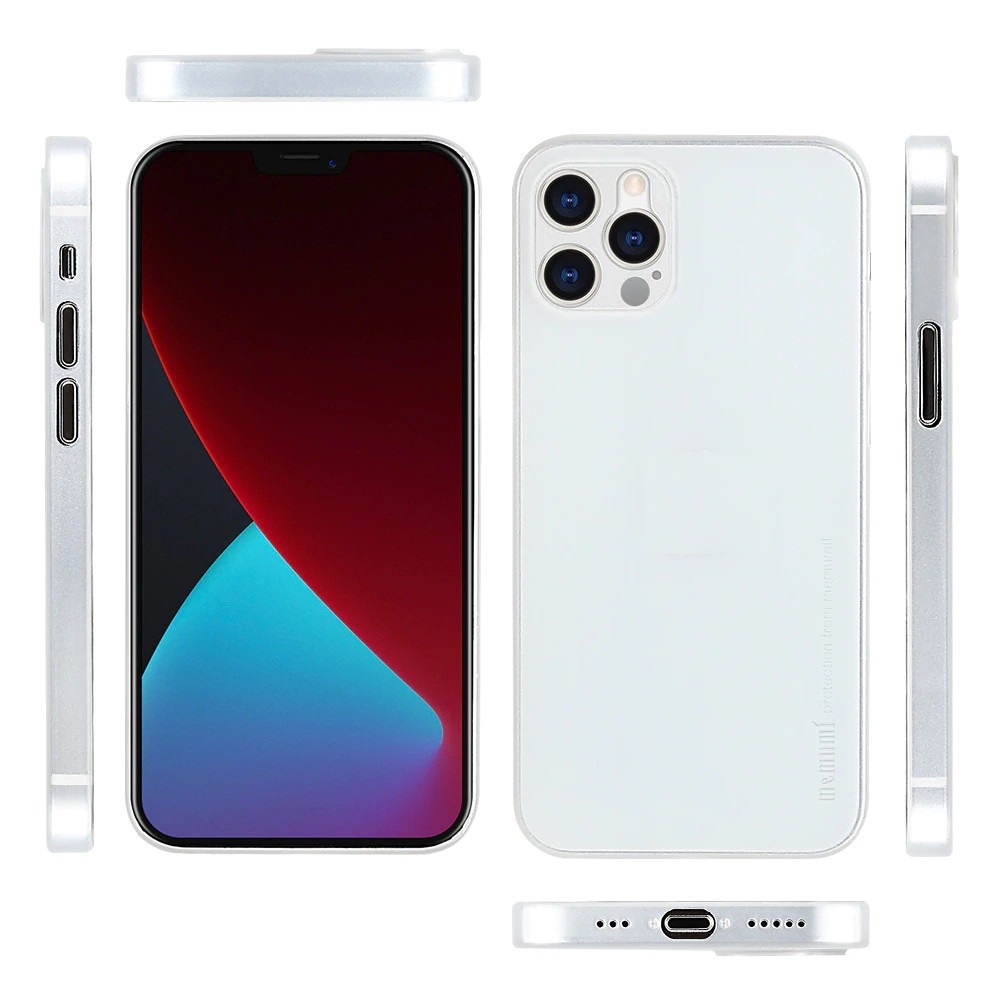 Ốp Lưng Memumi Siêu Mỏng Cho iPhone 12 Pro, iPhone 12 Pro Max, Ốp Lưng iPhone Mỏng Chỉ 0.3mm