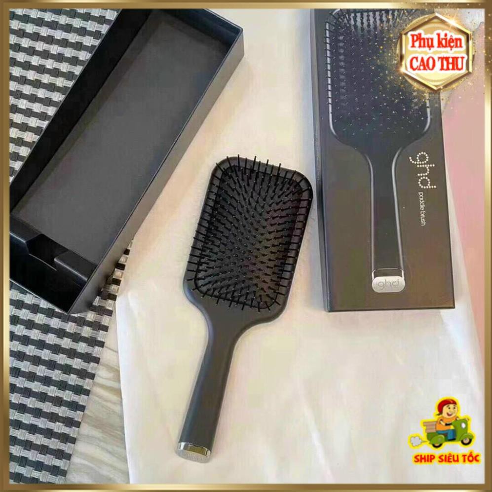 Lược gỡ dối thần thánh GHD Paddle Brush giúp tóc suôn mượt dễ dàng- Hàng Luxury