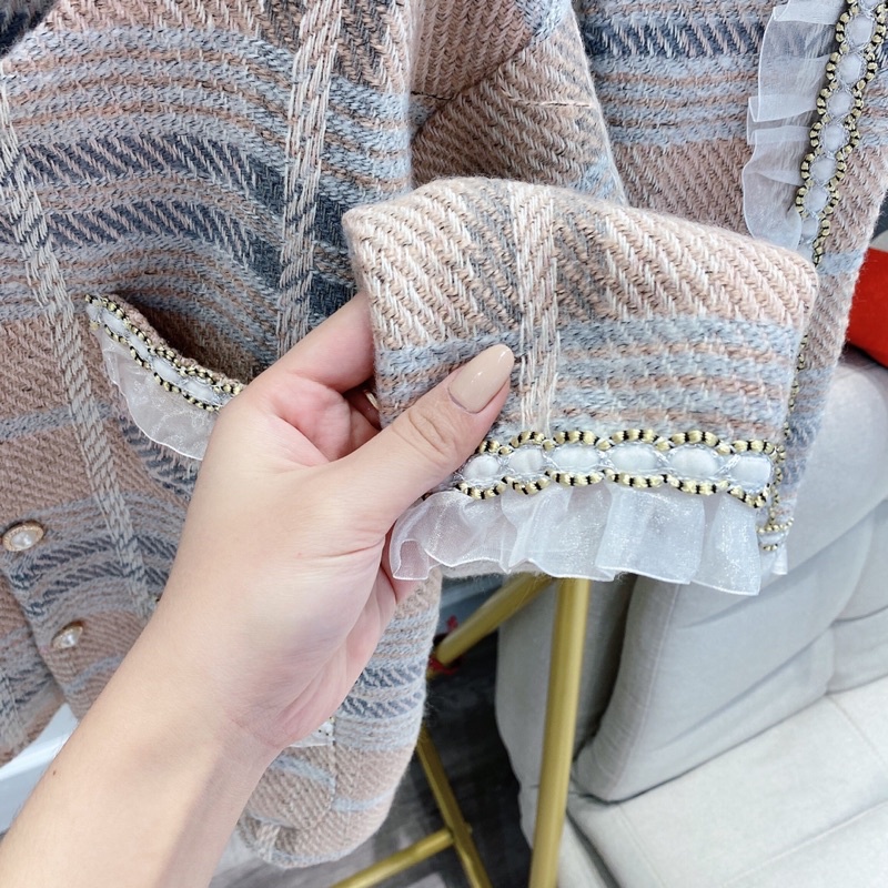Set vest dạ weet tiểu thư xinh (có ảnh thật cận chất) | BigBuy360 - bigbuy360.vn