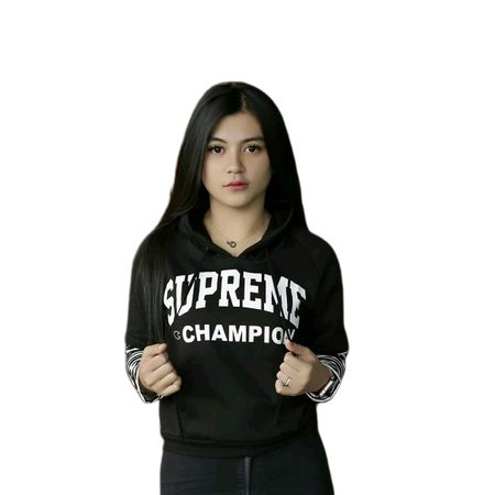 Áo Hoodie Supreme Thời Trang Năng Động Cho Nữ