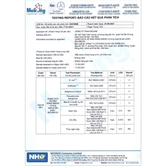 Dung dịch vệ sinh răng miệng  cho bé và Vật tư đi kèm Bicare - Hộp 1 chai - Pharma OTC