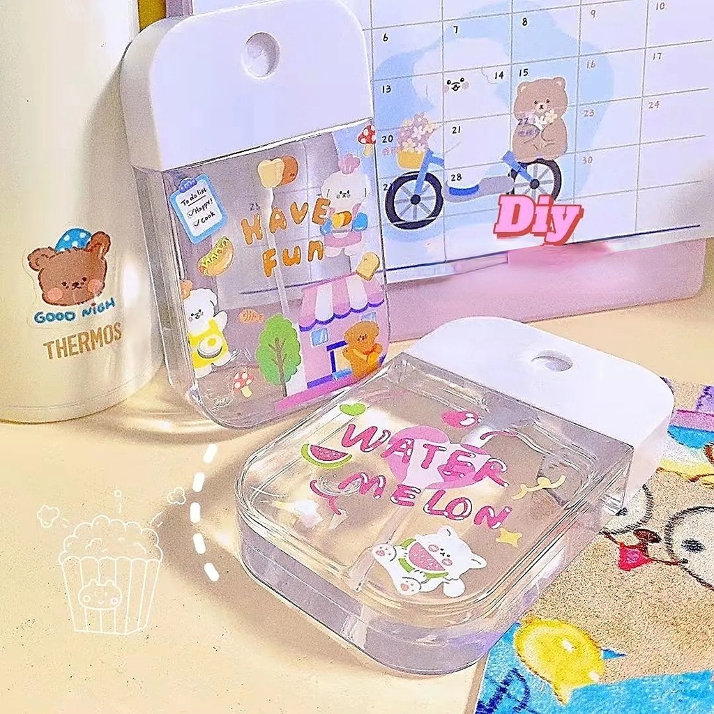 Chai Xịt Bằng Nhựa 3 Trong 1 Tiện Dụng Cho Du Lịch