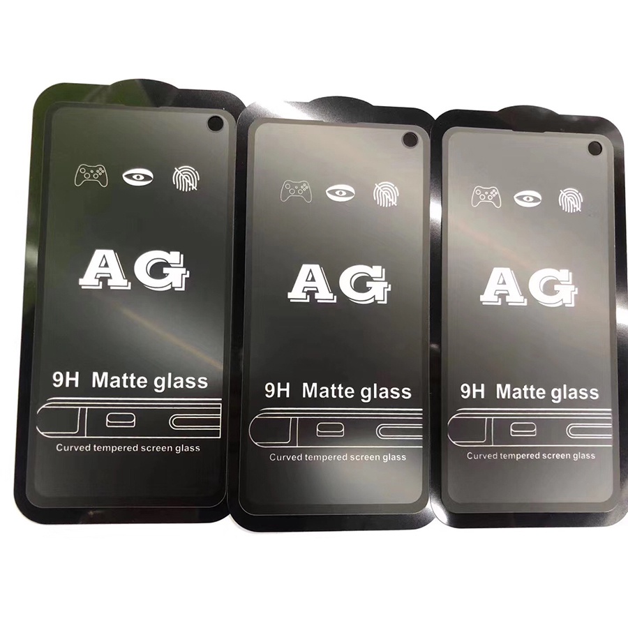 Kính cường lực nhám full màn chống vân tay AG Xiaomi Mi 9T 10T 11T 12T 13T Pro 11 Lite POCO F3 F4 F5 X3 X4 X5 X6 M3 M4 Redmi Note 7 8 9 9S 10 10S 11 11S 12 13 9A 9C 10C 12C 13C