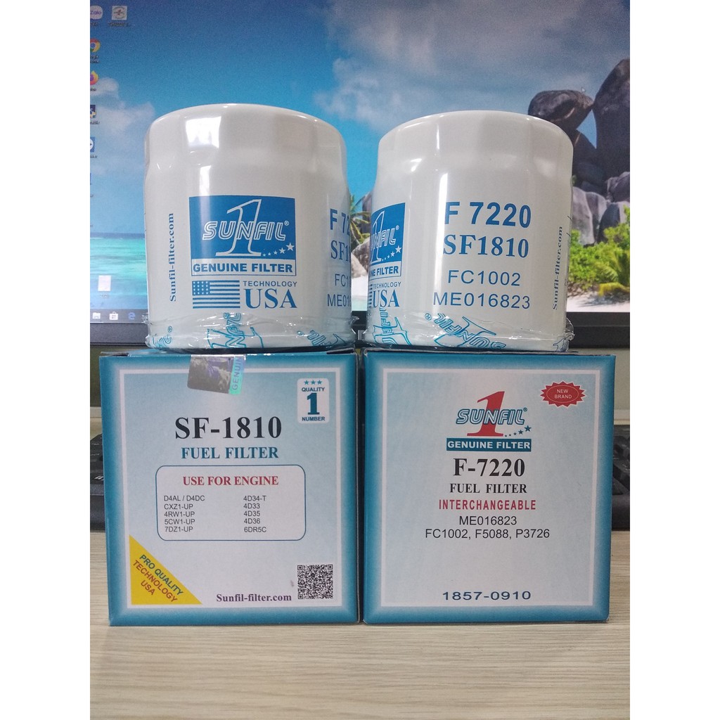 Lọc dầu động cơ xe HYUNDAI 2T5-3T5 - Sunfil 1