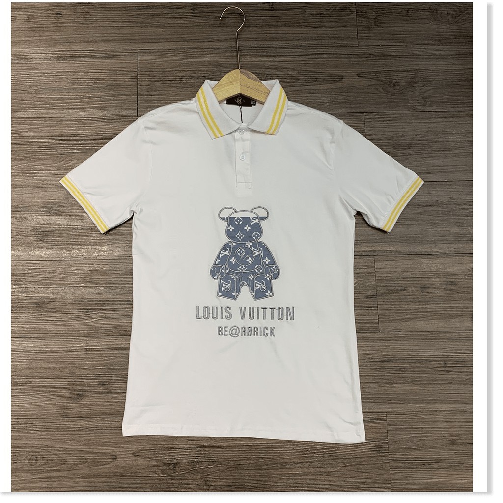 Áo Thun Nam Cổ Bẻ Ngắn Tay In Thêu Đẳng Cấp [Hàng Mới Về] HP