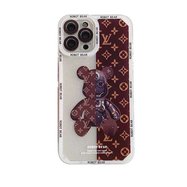 Ốp điện thoại họa hình gấu đáng yêu thích hợp cho IPhone 13 12 Mini 11 10 Pro XS Max X XR 8 7 6 6S Plus SE 2020
