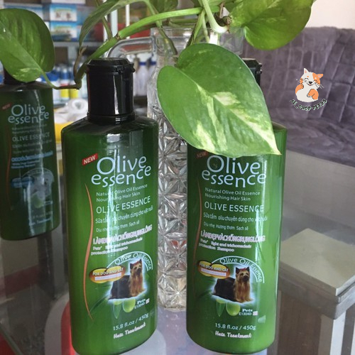 [CHÍNH HÃNG] Sữa Tắm Olive Essence 450ml Cho Chó Mèo