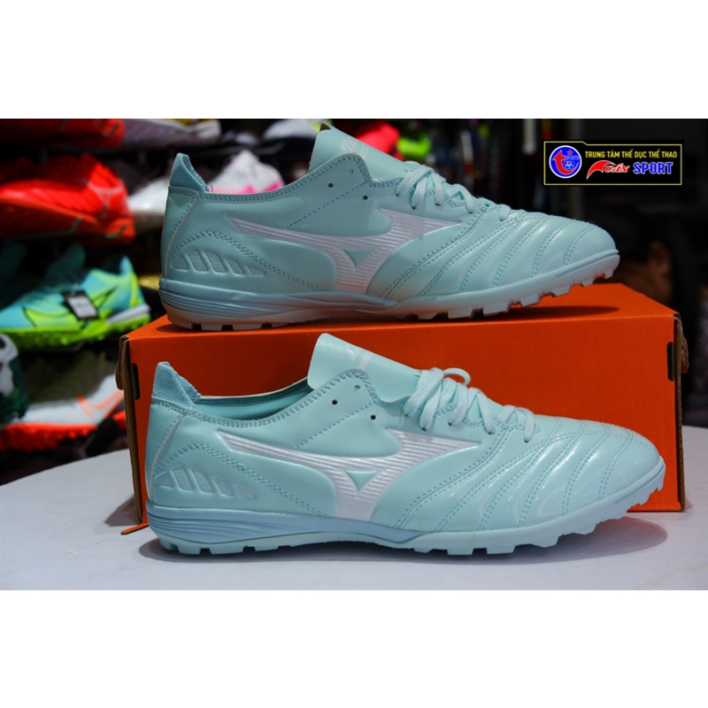 Giày đá bóng Mizuno Morelia Neo Ⅲ TF - xanh min(size39-45)