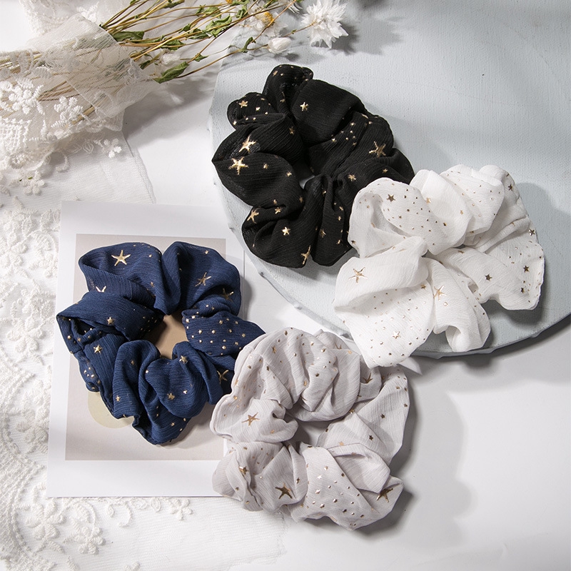 Dây Buộc Tóc Họa Tiết Hình Ngôi Sao Khổ A1