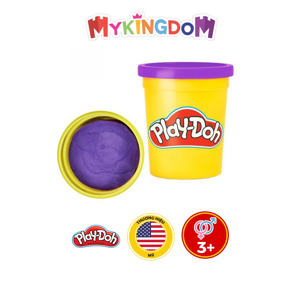 Đồ Chơi PLAYDOH Hộp Bột Nặn Màu Tím Đậm DAM/B5517C/PP