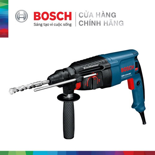 [CHÍNH HÃNG] Máy Khoan Búa Cầm Tay Bosch GBH 2-26 DRE, Giá Đại Lý Cấp 1, Bảo Hành Tại TTBH Toàn Quốc