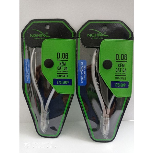 Kềm Nghĩa cắt da Inox D06, kìm nghĩa d06