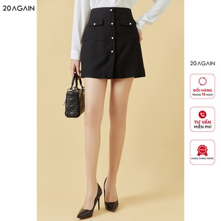 [Nhập WABR152 giảm 10% đơn 250K]Chân váy dáng A túi ốp 20AGAIN, thiết kế trẻ trung nhiều màu, đủ size JAW0712