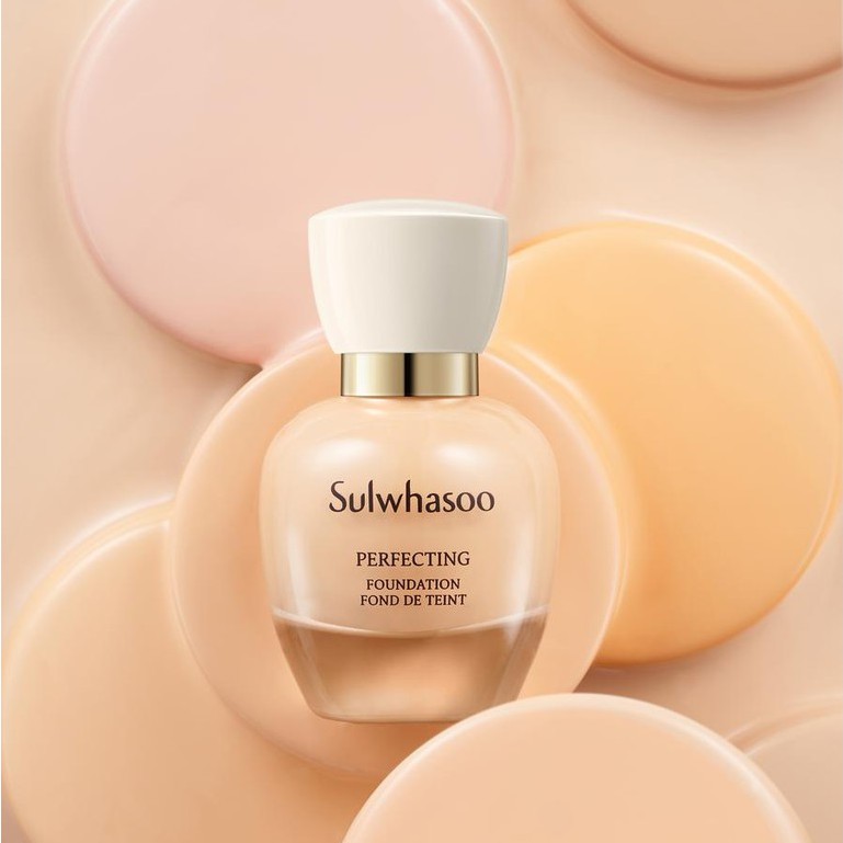 Kem nền trang điểm Sulwhasoo Perfecting Foundation SPF17/PA+ 35ml - Sáng da, che khuyết điểm