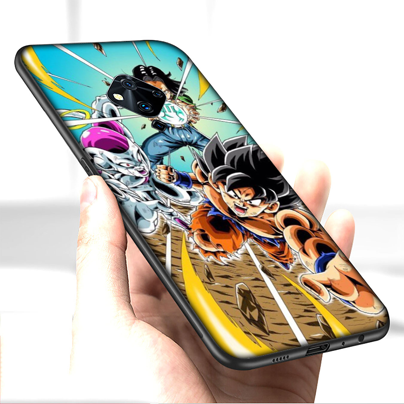 Ốp Điện Thoại Silicon Mềm Hình Dragon Ball Super Z Goku Cho Huawei P30 Pro Lite Y6 Y7 Y9 Prime 2019 2018 Y9Prime